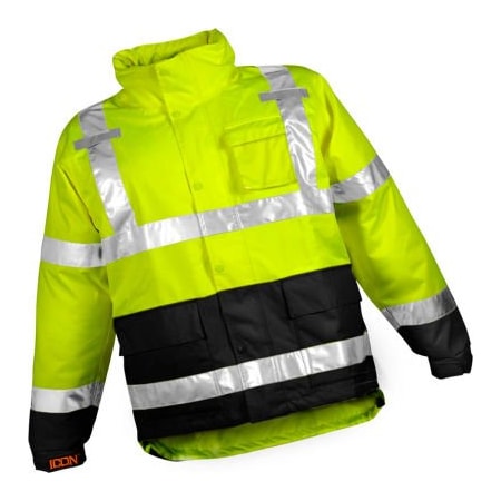 Tingley Tingley J24122 Icon Jacket, Fluorescent Yellow/Green/Black, Large J24122.LG